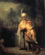 REMBRANDT Harmenszoon van Rijn DaVId and Jonathan oil on canvas